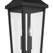 Kichler - 59197BKT - Two Light Outdoor Post Lantern - Cleary - Textured Black