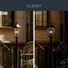 Kichler - 59197BKT - Two Light Outdoor Post Lantern - Cleary - Textured Black
