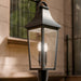 Kichler - 59197BKT - Two Light Outdoor Post Lantern - Cleary - Textured Black