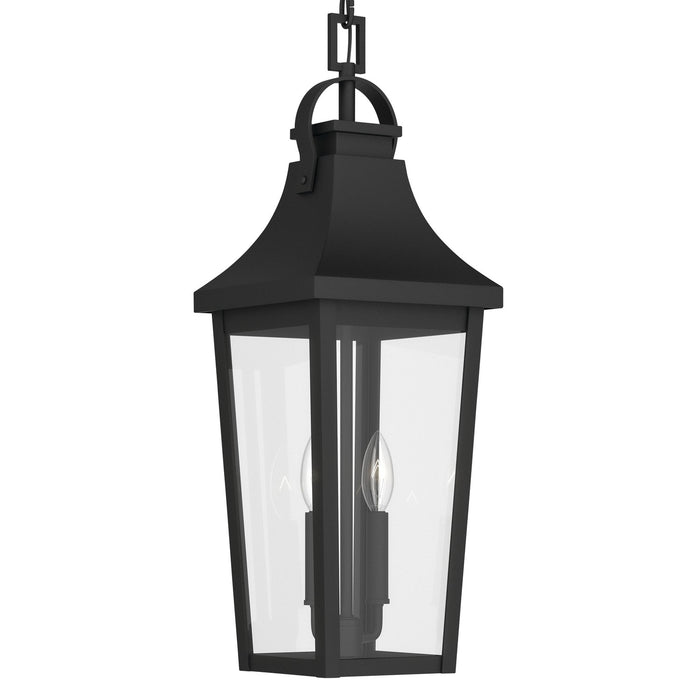 Kichler - 59198BKT - Two Light Outdoor Pendant - Cleary - Textured Black