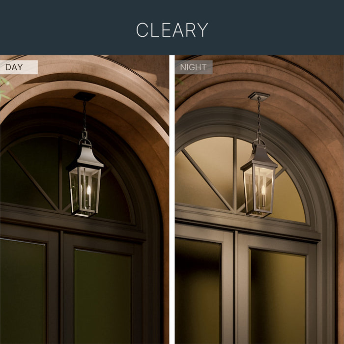Kichler - 59198OZ - Two Light Outdoor Pendant - Cleary - Olde Bronze