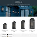 Kichler - 59200BKT - One Light Outdoor Wall Mount - Marea - Textured Black