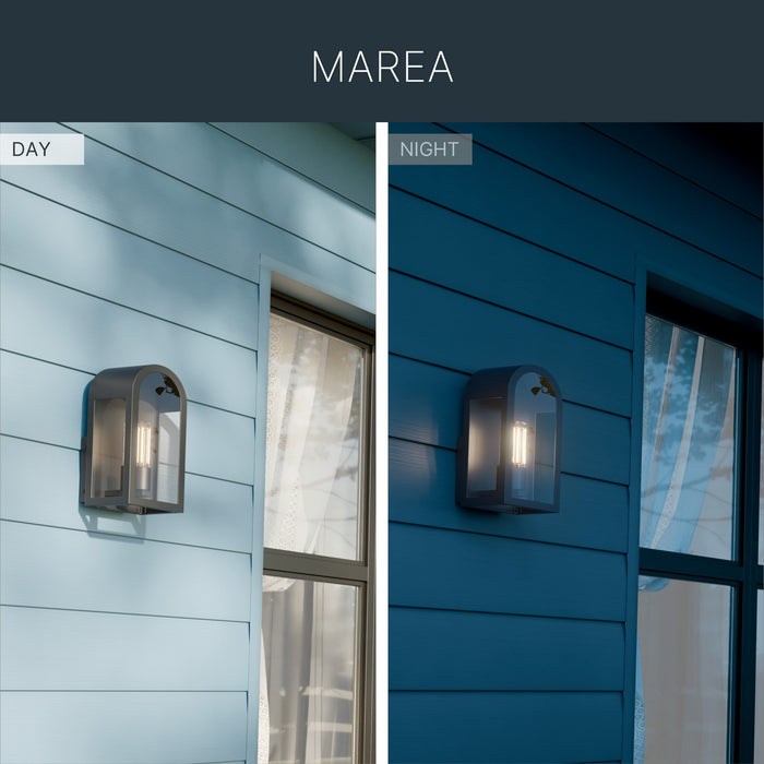 Kichler - 59200BKT - One Light Outdoor Wall Mount - Marea - Textured Black