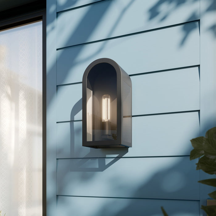 Kichler - 59200BKT - One Light Outdoor Wall Mount - Marea - Textured Black