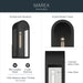 Kichler - 59201BKT - One Light Outdoor Wall Mount - Marea - Textured Black