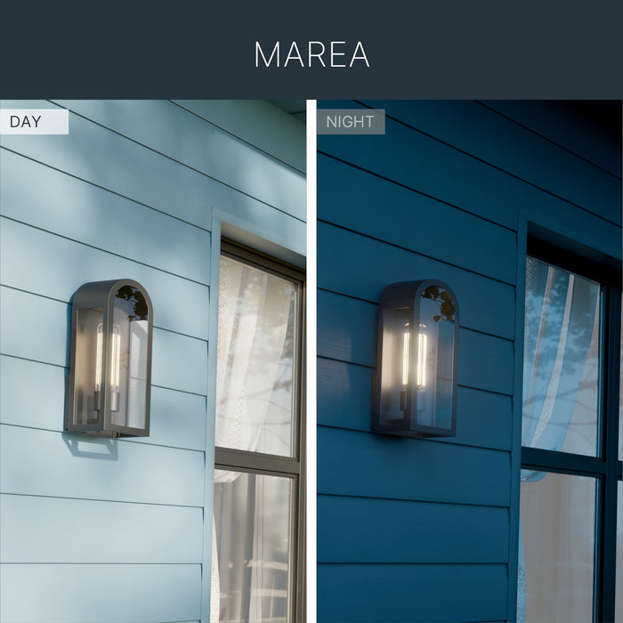 Kichler - 59201BKT - One Light Outdoor Wall Mount - Marea - Textured Black