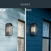 Kichler - 59201BKT - One Light Outdoor Wall Mount - Marea - Textured Black