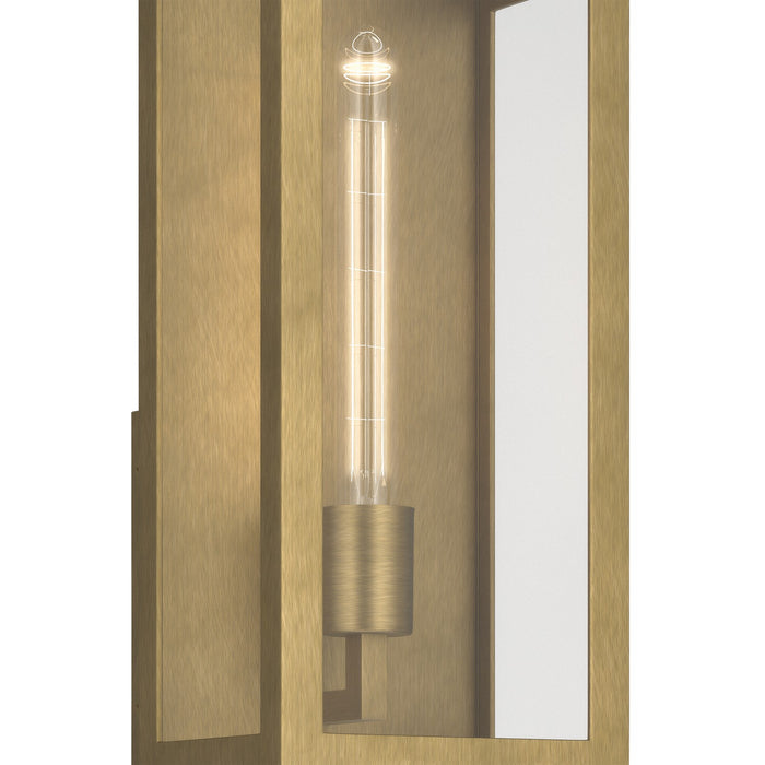 Kichler - 59201NBR - One Light Outdoor Wall Mount - Marea - Natural Brass