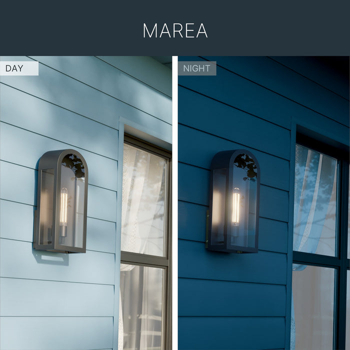 Kichler - 59202BKT - One Light Outdoor Wall Mount - Marea - Textured Black