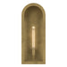 Kichler - 59202NBR - One Light Outdoor Wall Mount - Marea - Natural Brass