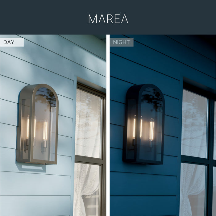 Kichler - 59203BKT - Two Light Outdoor Wall Mount - Marea - Textured Black