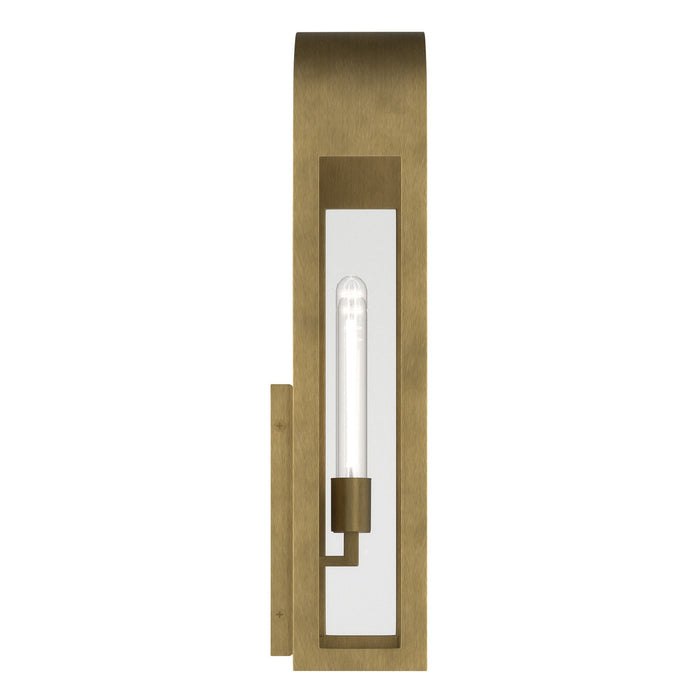 Kichler - 59203NBR - Two Light Outdoor Wall Mount - Marea - Natural Brass