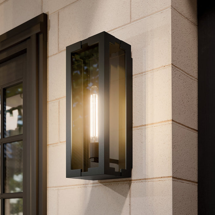 Kichler - 59208BKT - One Light Outdoor Wall Mount - Calen - Textured Black