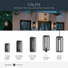 Kichler - 59209BKT - One Light Outdoor Wall Mount - Calen - Textured Black
