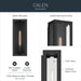 Kichler - 59209BKT - One Light Outdoor Wall Mount - Calen - Textured Black