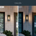 Kichler - 59209BKT - One Light Outdoor Wall Mount - Calen - Textured Black