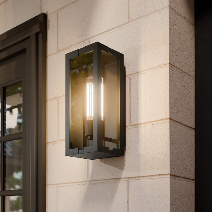 Kichler - 59209BKT - One Light Outdoor Wall Mount - Calen - Textured Black