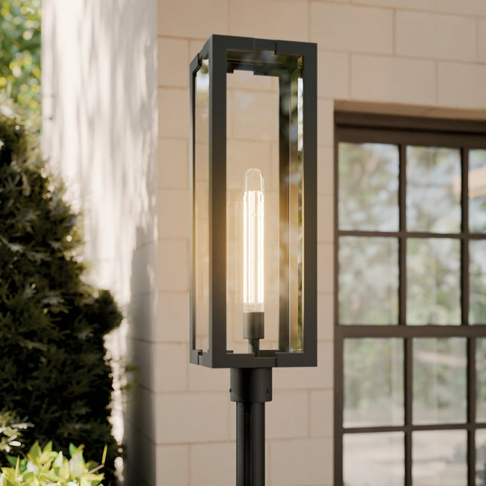 Kichler - 59211BKT - One Light Outdoor Post Lantern - Calen - Textured Black