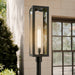 Kichler - 59211BKT - One Light Outdoor Post Lantern - Calen - Textured Black
