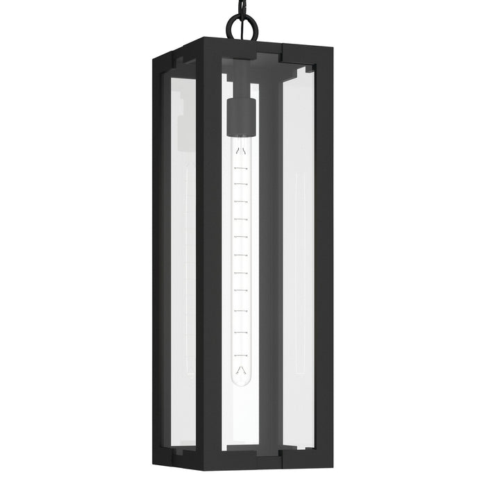 Kichler - 59212BKT - One Light Outdoor Pendant - Calen - Textured Black