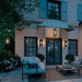 Kichler - 59212BKT - One Light Outdoor Pendant - Calen - Textured Black