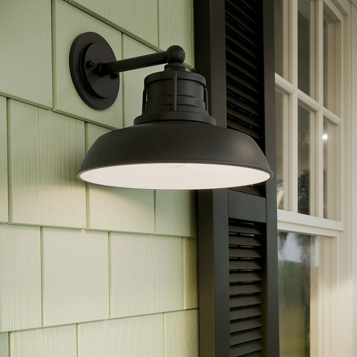 Kichler - 59205BKT - One Light Outdoor Wall Mount - Fielding - Textured Black