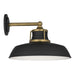 Kichler - 59205NBR - One Light Outdoor Wall Mount - Fielding - Natural Brass