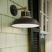 Kichler - 59205NBR - One Light Outdoor Wall Mount - Fielding - Natural Brass