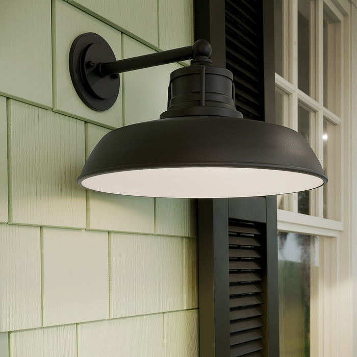 Kichler - 59206BKT - One Light Outdoor Wall Mount - Fielding - Textured Black