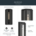 Kichler - 59214BKT - One Light Outdoor Wall Mount - Berens - Textured Black