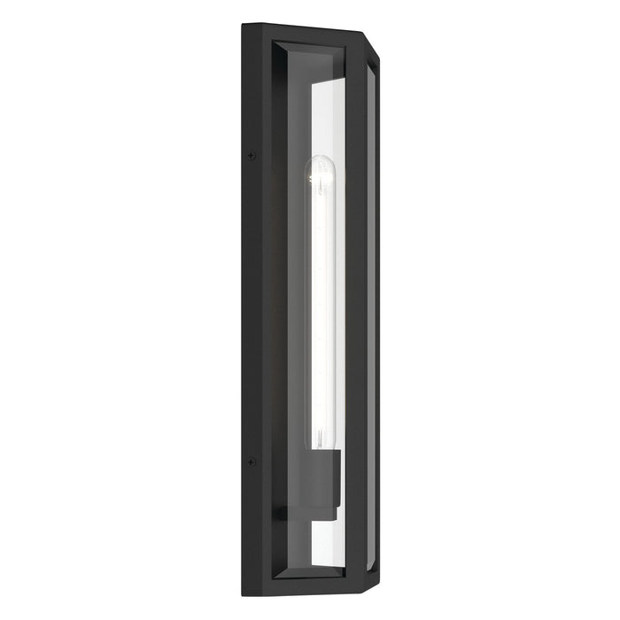 Kichler - 59215BKT - One Light Outdoor Wall Mount - Berens - Textured Black