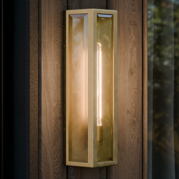 Kichler - 59215NBR - One Light Outdoor Wall Mount - Berens - Natural Brass