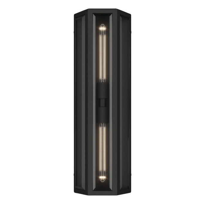 Kichler - 59216BKT - Two Light Outdoor Wall Mount - Berens - Textured Black