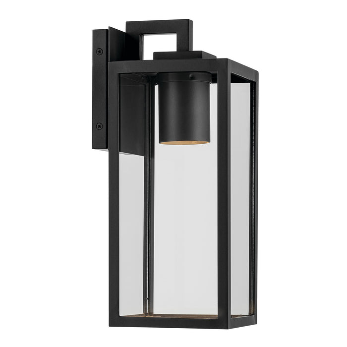 Kichler - 59111BKTDS - One Light Outdoor Wall Mount - Branner - Textured Black