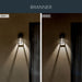 Kichler - 59111BKTDS - One Light Outdoor Wall Mount - Branner - Textured Black