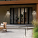 Kichler - 59111BKTDS - One Light Outdoor Wall Mount - Branner - Textured Black