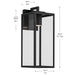Kichler - 59112BKTDS - One Light Outdoor Wall Mount - Branner - Textured Black