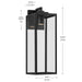 Kichler - 59113BKTDS - One Light Outdoor Wall Mount - Branner - Textured Black