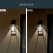 Kichler - 59113BKTDS - One Light Outdoor Wall Mount - Branner - Textured Black