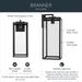 Kichler - 59114BKTDS - One Light Outdoor Wall Mount - Branner - Textured Black