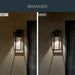 Kichler - 59114BKTDS - One Light Outdoor Wall Mount - Branner - Textured Black
