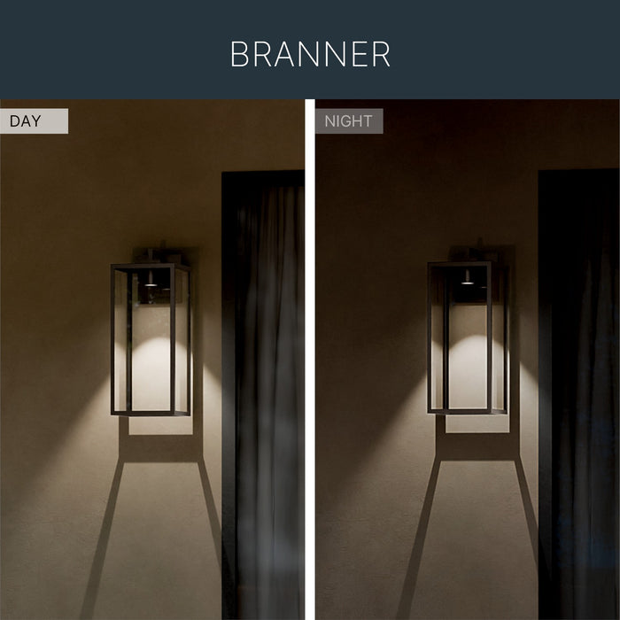 Kichler - 59114OZDS - One Light Outdoor Wall Mount - Branner - Olde Bronze