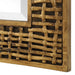 Uttermost - 08288 - Mirror - Woven In Time - Antiqued Gold Leaf