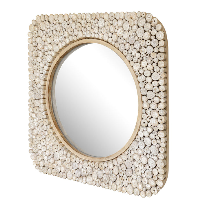 Uttermost - 08299 - Mirror - Merak - Natural Teak Wood