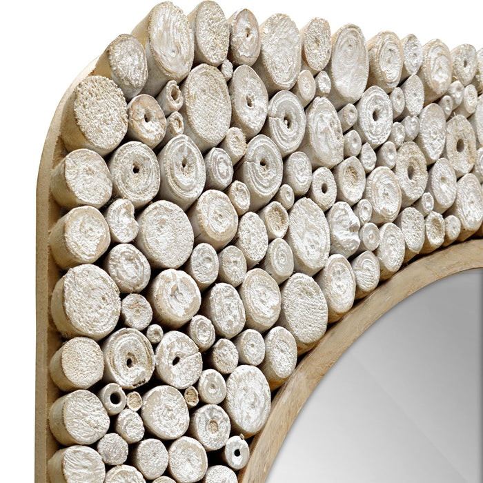 Uttermost - 08299 - Mirror - Merak - Natural Teak Wood