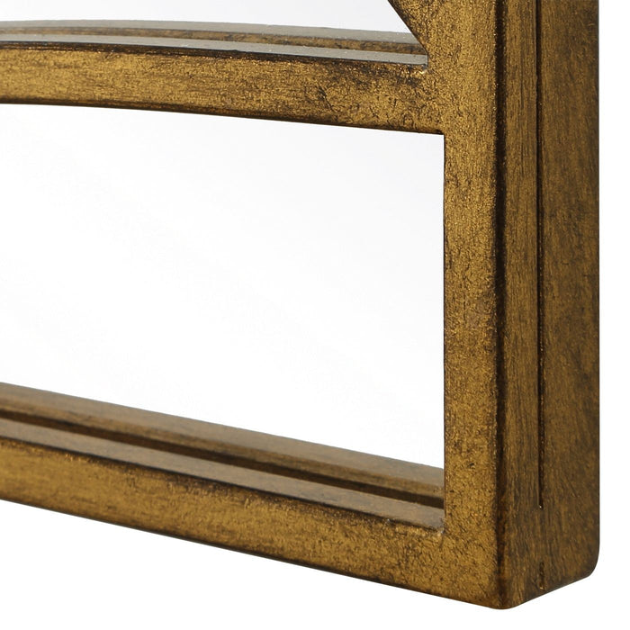 Uttermost - 08320 - Mirror - Crossed Up - Antique Gold