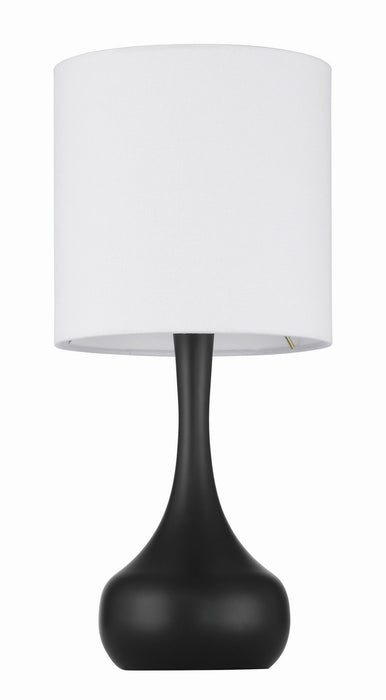 Craftmade - 86226FB-T - One Light Table Lamp - Pallo - Flat Black