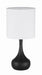 Craftmade - 86226FB-T - One Light Table Lamp - Pallo - Flat Black