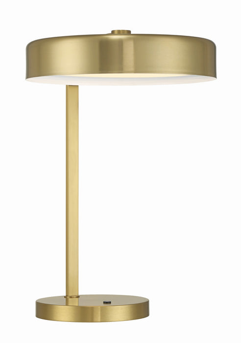 Craftmade - 87019SB-T - One Light Table Lamp - Keeva - Satin Brass