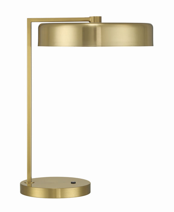 Craftmade - 87019SB-T - One Light Table Lamp - Keeva - Satin Brass